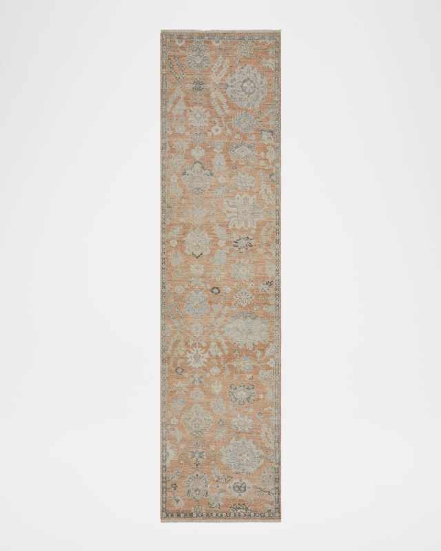 Sinclair Hand-Knotted Runner, 3' x 10'